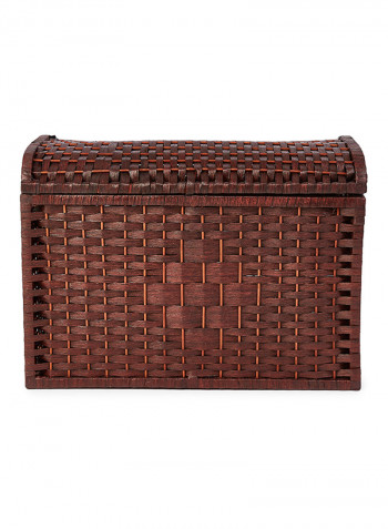 6-Piece Laundry Box Set Brown 70x50x47centimeter