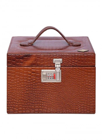 8-Grid Leather Multipurpose Box