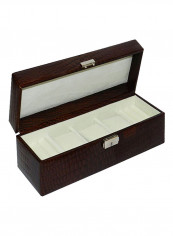 Leather Watches And Jewellery Box