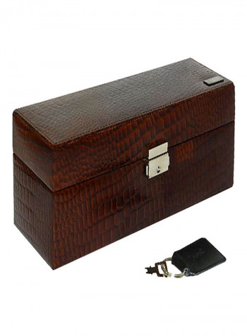 Leather Watches And Jewellery Box