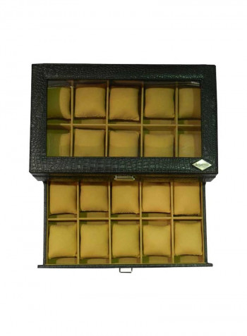 20-Grid Designer Watch Box