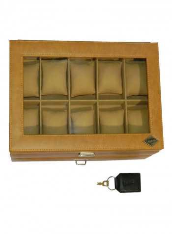 Faux Leather Watches Box