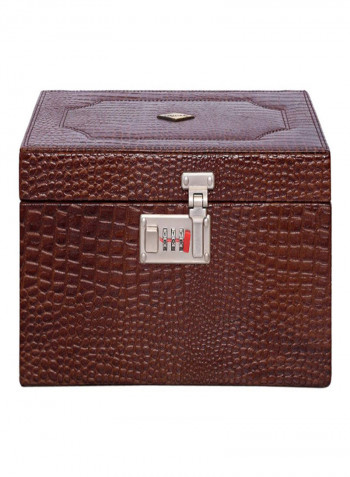 Leather Watches And Jewellery Box