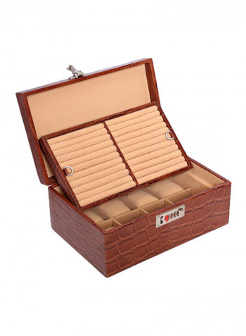 Leather Watches And Jewellery Box