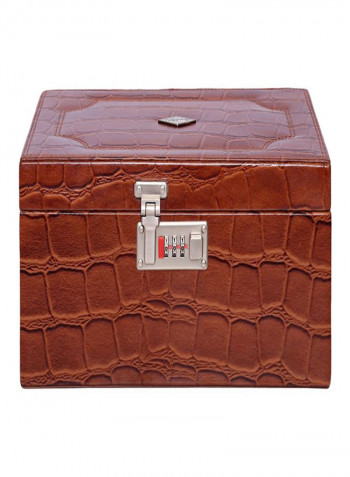 Leather Watches And Jewellery Box