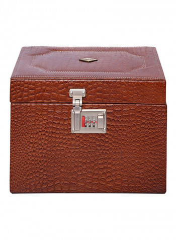 Leather Watches And Jewellery Box