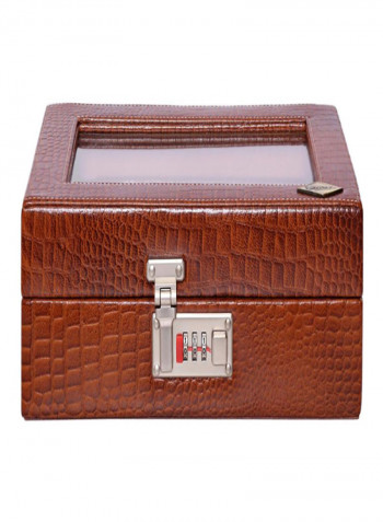 Leather Watches And Jewellery Box