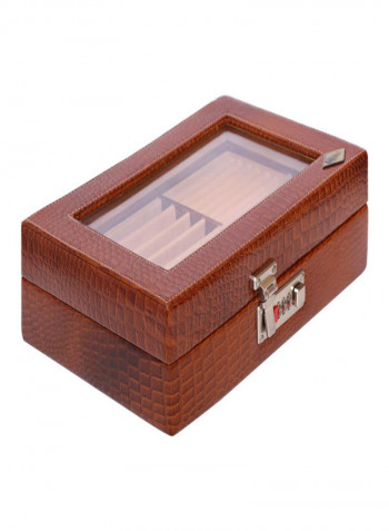 Leather Watches And Jewellery Box