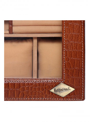 Leather Watches And Jewellery Box