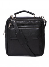 Leather Stitch Detailed Messenger Bag Black reviews Leather Stitch Detailed Messenger Bag Black