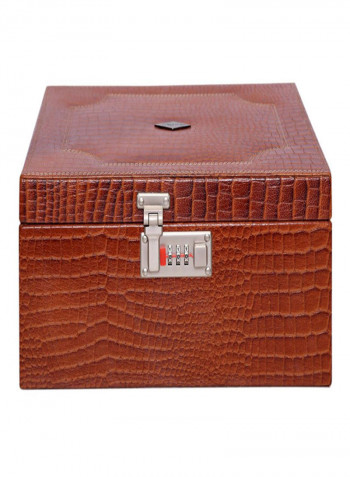 Leather Watches And Jewellery Box