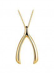 Rose Gold Plated 925 Sterling Silver Pendant Necklace