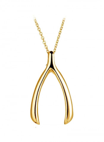 Rose Gold Plated 925 Sterling Silver Pendant Necklace