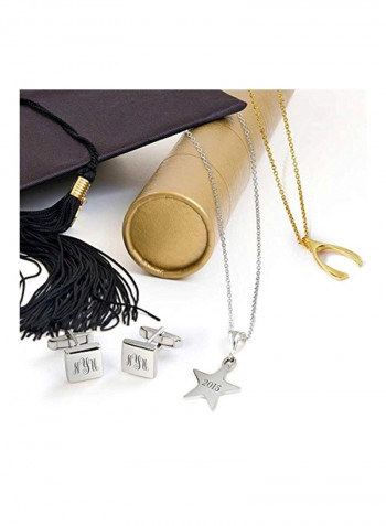 Rose Gold Plated 925 Sterling Silver Pendant Necklace