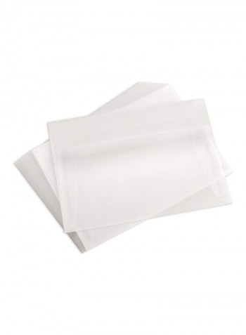 25-Piece A7 Envelopes Set White