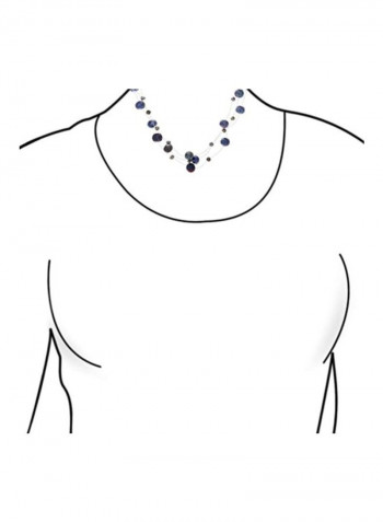 Pearl Studded Multi-Strand Necklace