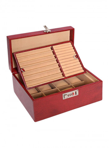 Leather Watches And Jewellery Box