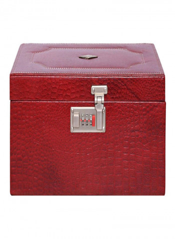 Leather Watches And Jewellery Box