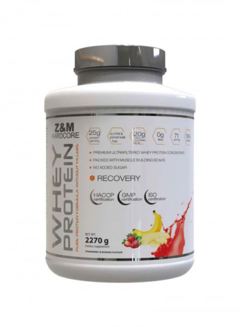 Whey Protein With Strawberry And Banana Flavour