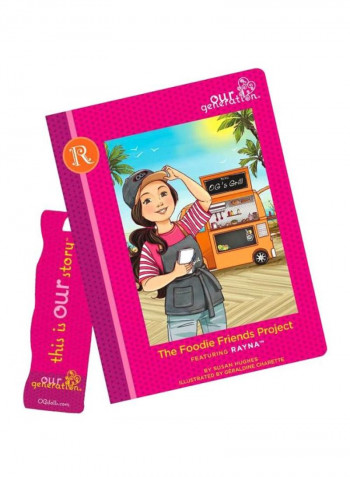 14-Piece Rayna Fashion Doll With Accessories Set 31.75 x 12.7 x 50.8cm