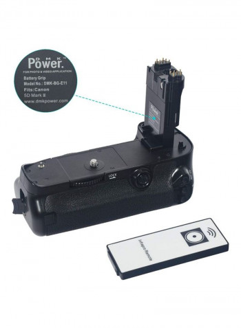 4-Piece Battery Grip Kit For Canon Black