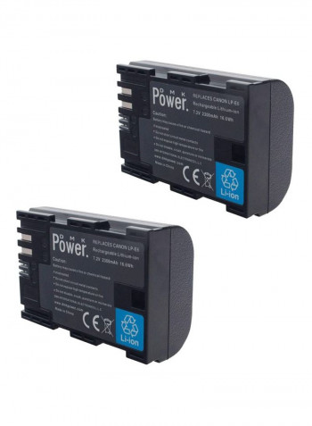 4-Piece Battery Grip Kit For Canon Black