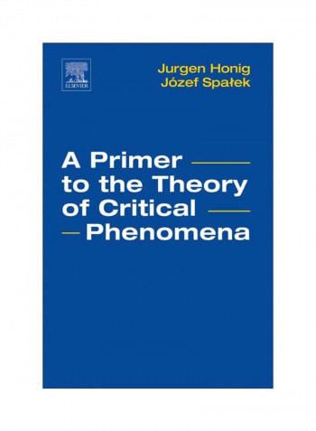 A Primer To The Theory Of Critical Phenomena Paperback