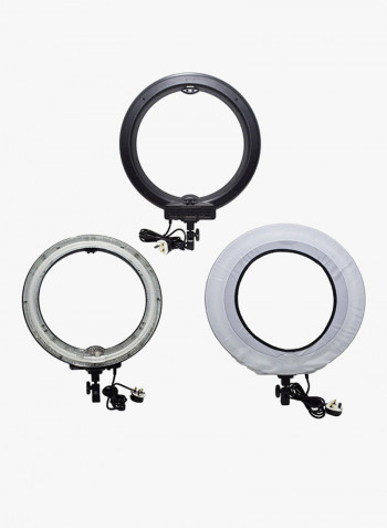 Dimmable Ring Light Black/White