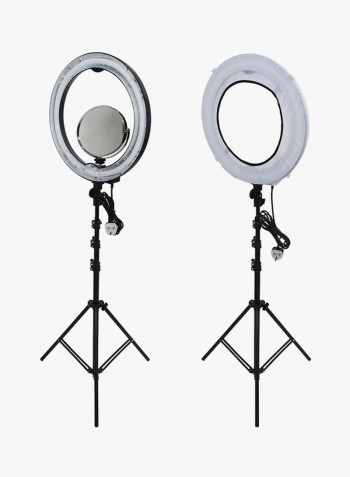 Dimmable Ring Light Black/White