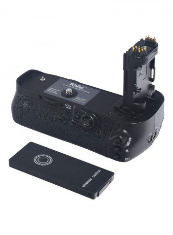 3-Piece Camera Battery Grip Kit For Canon EOS 5D Mark IV Digital SLR Camera Black