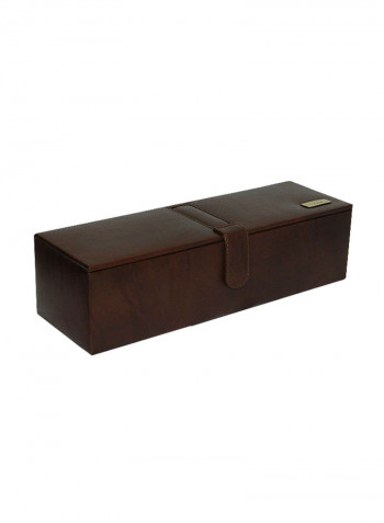 Compactible And Secured Leather Jewellery Box