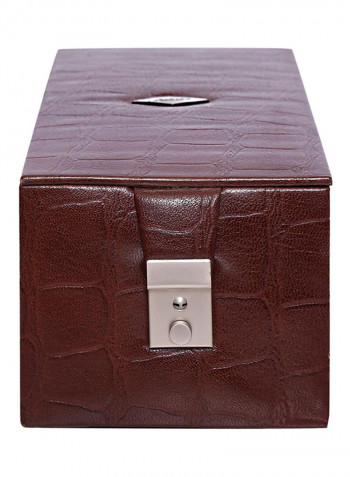 Leather Jewelry Locker Box