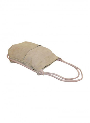 Leather Shoulder Bag Pink