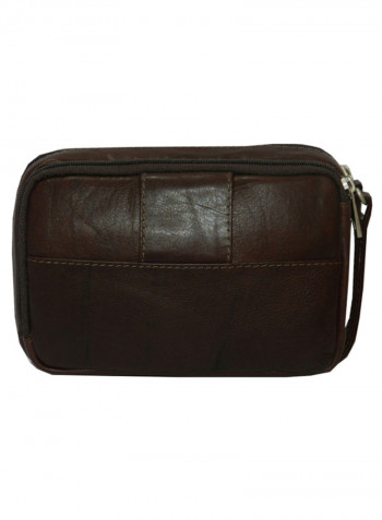 Multi-Purpose Travel Pouch Brown