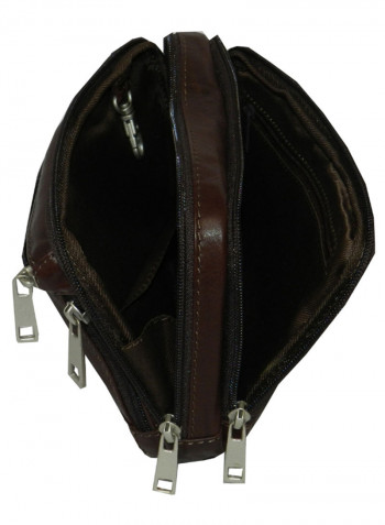 Multi-Purpose Travel Pouch Brown