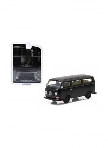 Black Bandit Collection Series : 1968 Volkswagen Type 2 Bus Die-cast Vehicle