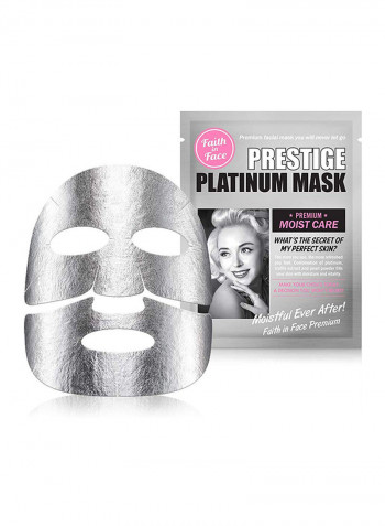Pack Of 10 Prestige Platinum Foil Facial Mask