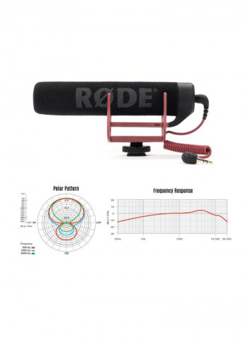 Cardioid Directional Microphone LU-D6094 Black