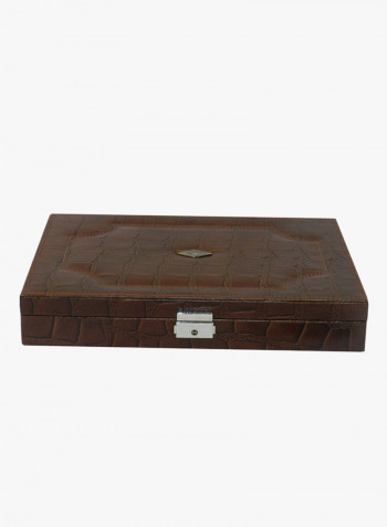 Genuine Leather Chain Box