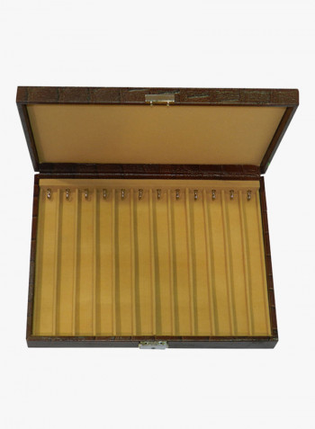 Genuine Leather Chain Box