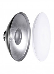 16 Inches/41 Centimeters Aluminum Standard Reflector Silver