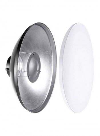 16 Inches/41 Centimeters Aluminum Standard Reflector Silver