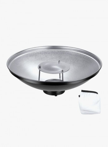 16 Inches/41 Centimeters Aluminum Standard Reflector Silver