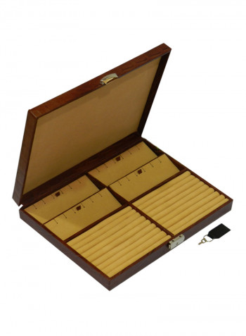 Earring, Ring And Cufflinks Jewellery Box