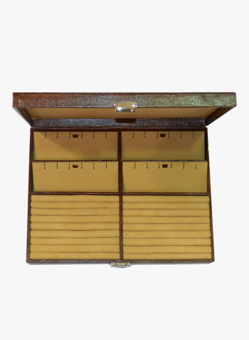 Earring, Ring And Cufflinks Jewellery Box