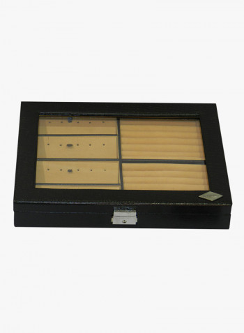 Earring, Ring And Cufflinks Jewellery Box