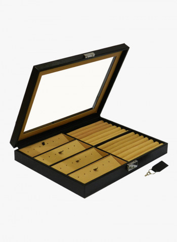 Earring, Ring And Cufflinks Jewellery Box