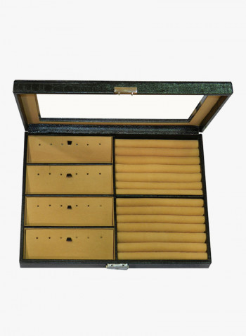 Earring, Ring And Cufflinks Jewellery Box