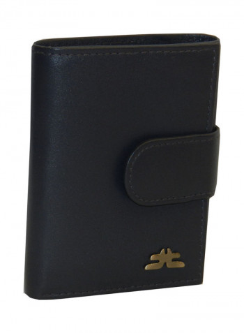 Designer Trifold Wallet Black