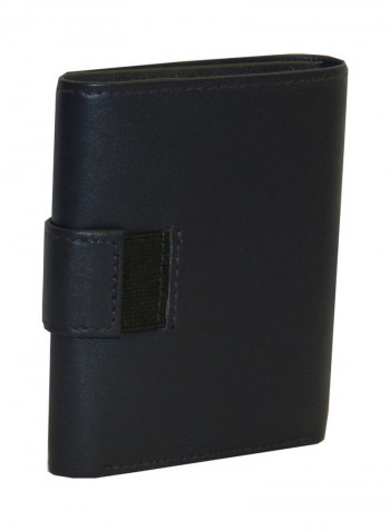 Designer Trifold Wallet Black